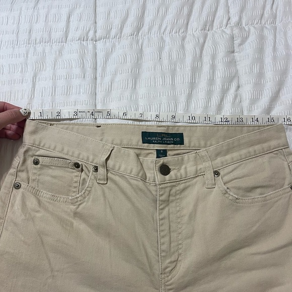 Womens Ralph Lauren khaki jeans - Picture 6 of 8